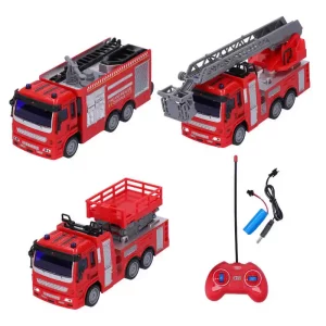 3 Modèles de camions pompiers